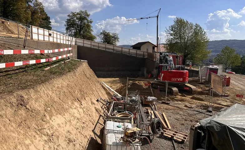 Reservoir Schachen: Vortrag über Baufortschritt
