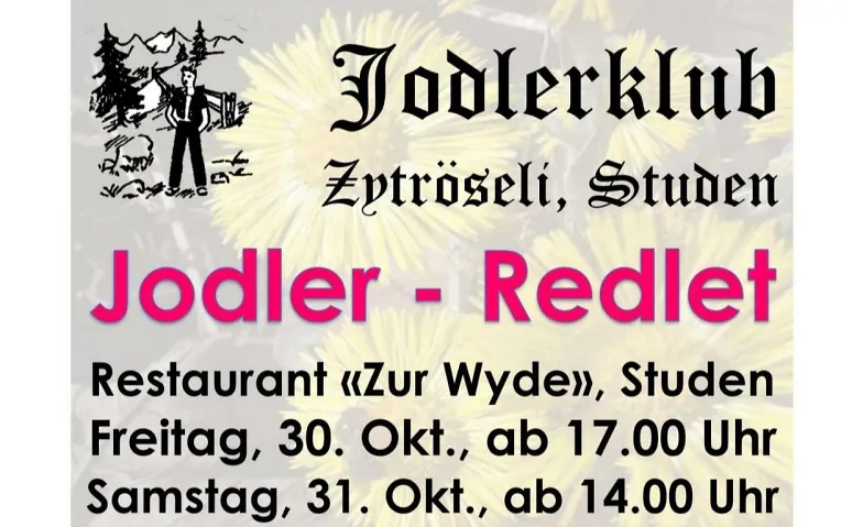 Volkstümlicher Redlet mit Spass und Genuss