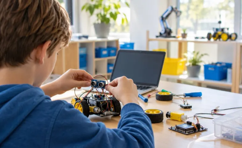 Robotik und KI für Kinder (6–12 Jahre) – Samstagskurs in Zür