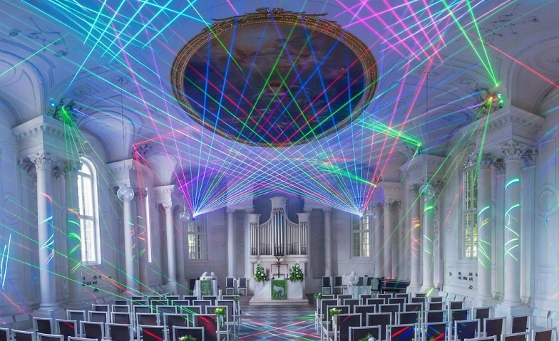 Solitude-Soiree - Laser-Licht-Kunst – Klang wird Licht