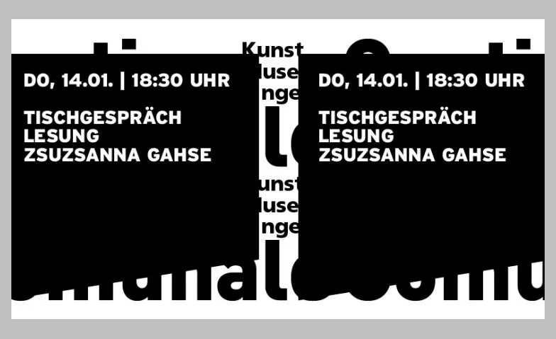 Tischgespräch - Zsuzsanna Gahse