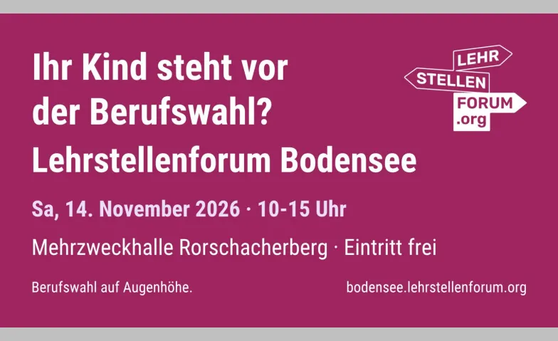 Lehrstellenforum Bodensee 2026