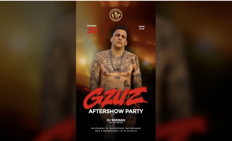 GZUZ AFTERSHOW PARTY