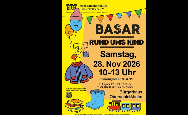 Basar Rund ums Kind der NBH Oberschleißheim e.v.
