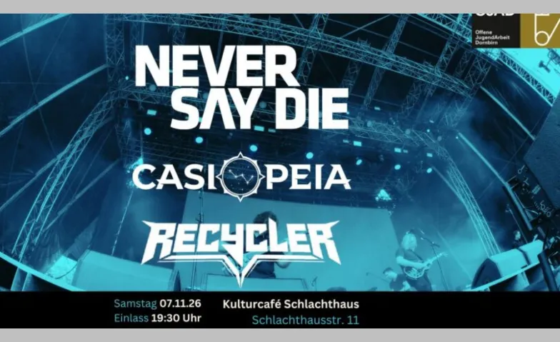 Never Say Die, Casiopeia, Recyvler
