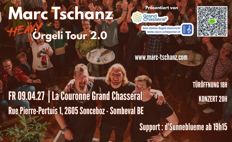 Marc Tschanz Heavy Örgeli Tour 2.0