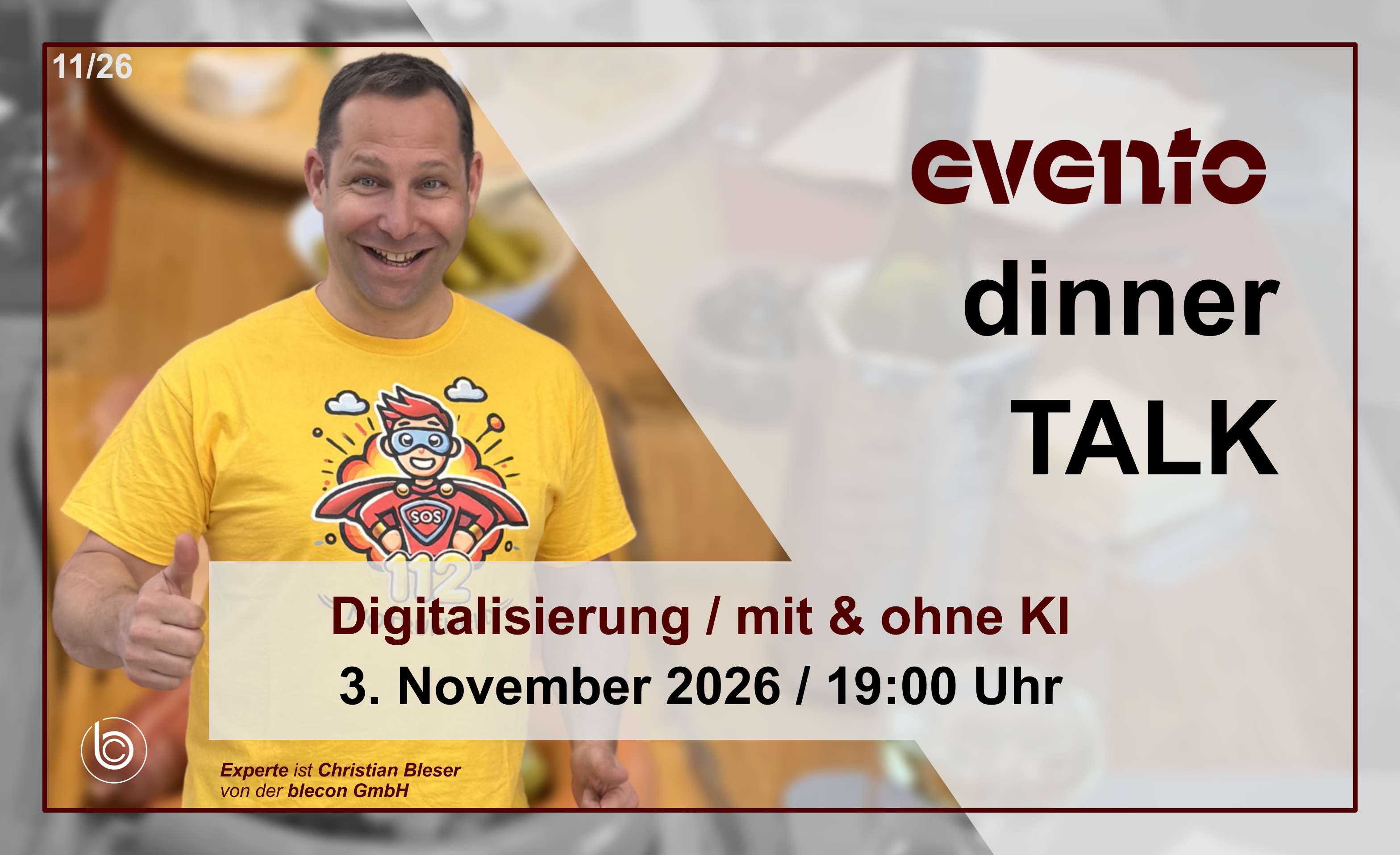 November 2026: Digitalisierung / mit & ohne KI