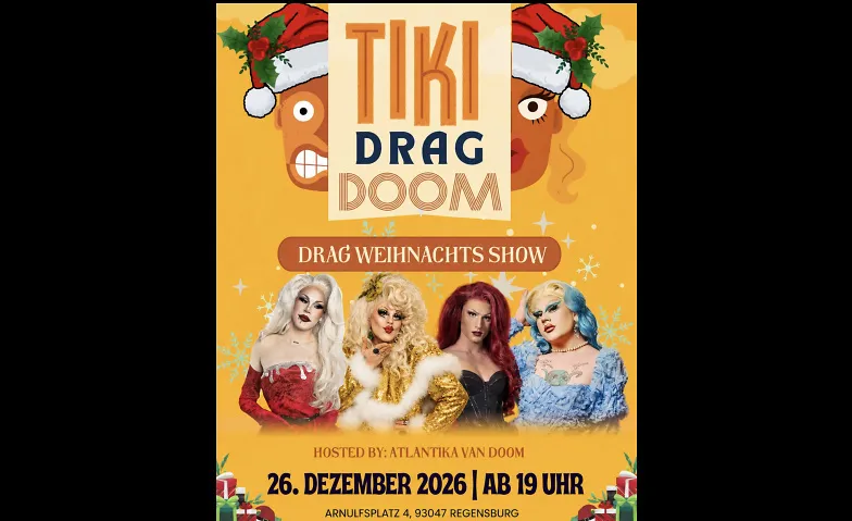 TIKI DRAG DOOM – Weihnachts Drag Show