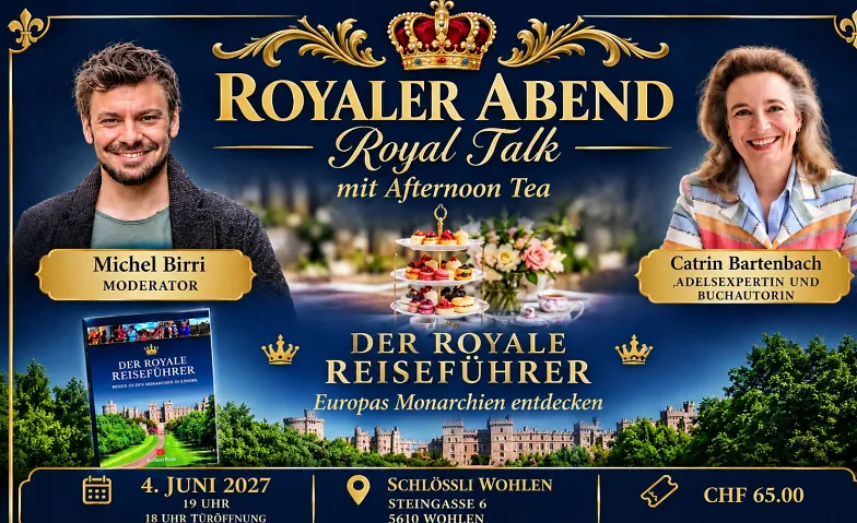 Royaler Abend mit Royal Talk und Afternoon Tea