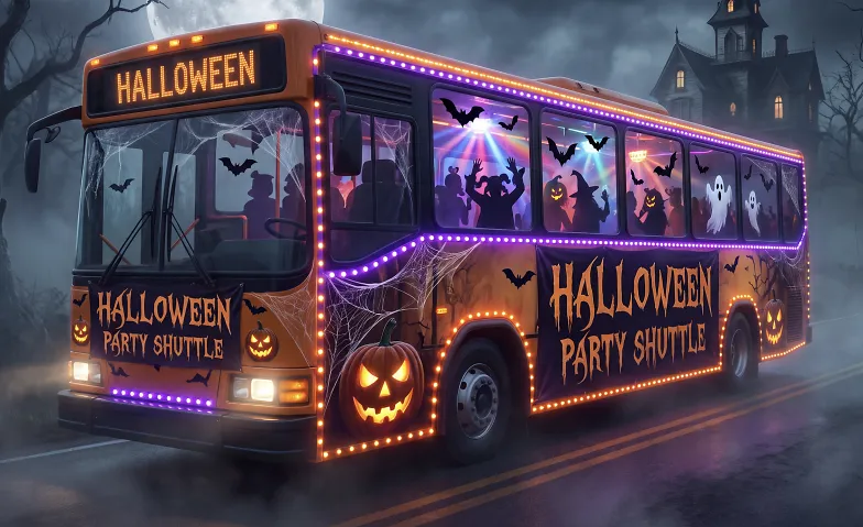 Gratis Shuttlebus – Halloween Party Wies