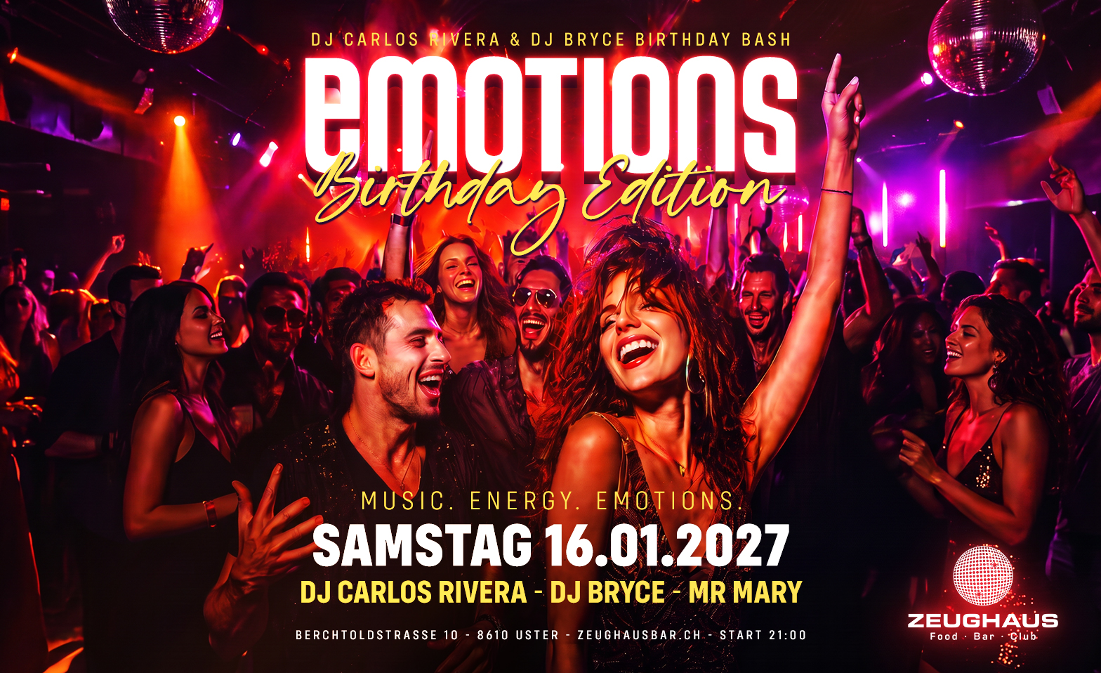EMOTIONS – Birthday Edition