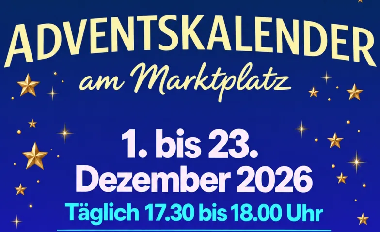 Adventskalender am Marktplatz - Weihnächtliche Songs