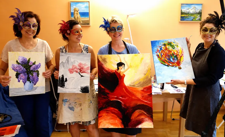 PAINTING WORKSHOP — CREATE YOUR OWN ARTWORK!