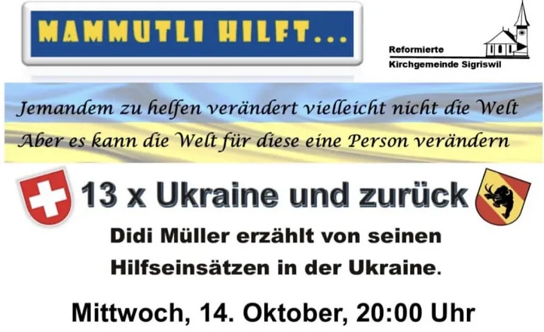 Mammutli hilft,  13x Ukraine und zurück