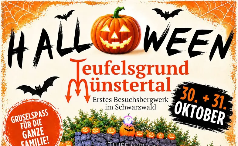 Halloween im Bergwerk Teufelsgrund Münstertal