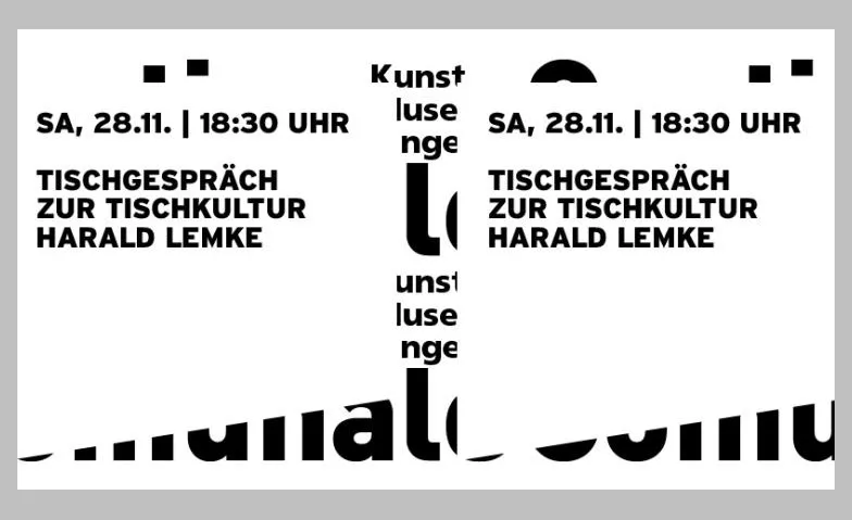 Tischgespräch - Harald Lemke