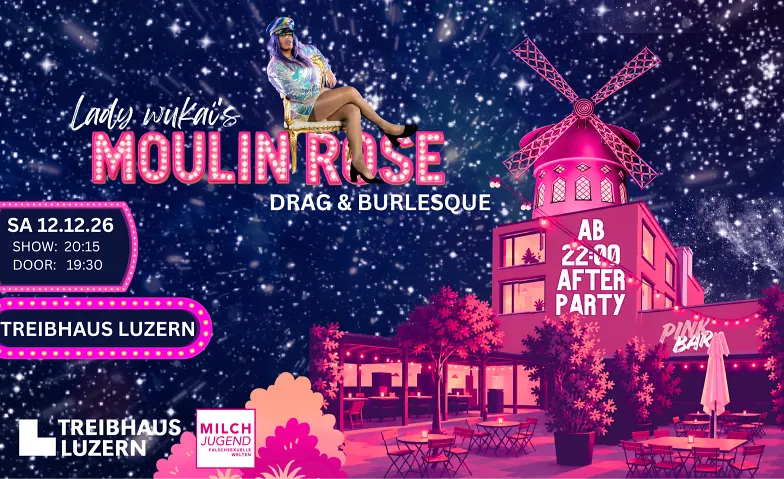 Drag Night- Lady Wukais Moulin Rose