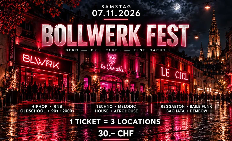 BOLLWERK FEST @ 3 LOCATIONS