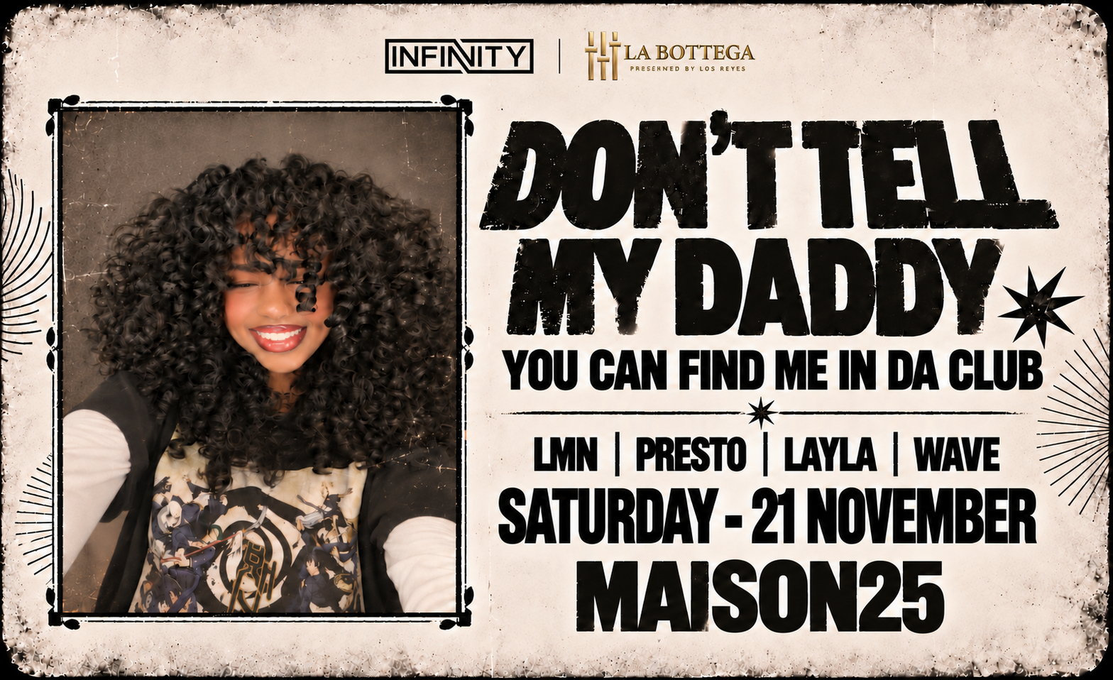 DON’T TELL MY DADDY