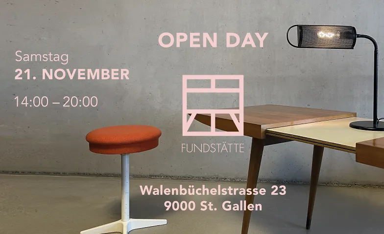 Vintage Design Möbel und Interior - Open Day der Fundstätte