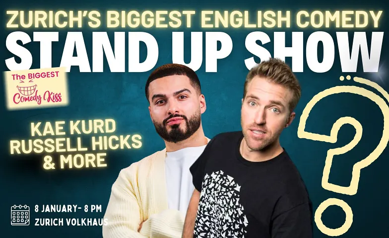 The Biggest Comedy Kiss with Kae Kurd, Russell Hicks and Mor