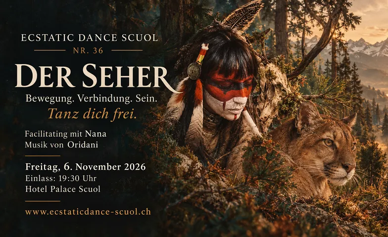 Ecstatic Dance Scuol Freitag 6. November 2026