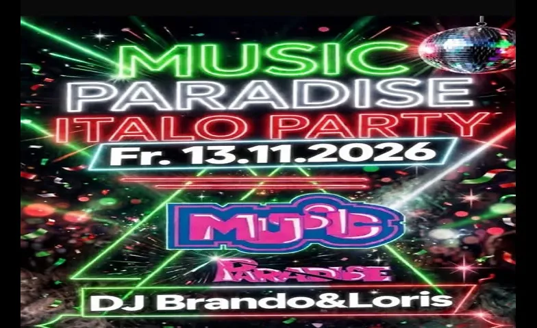 music paradise italo party