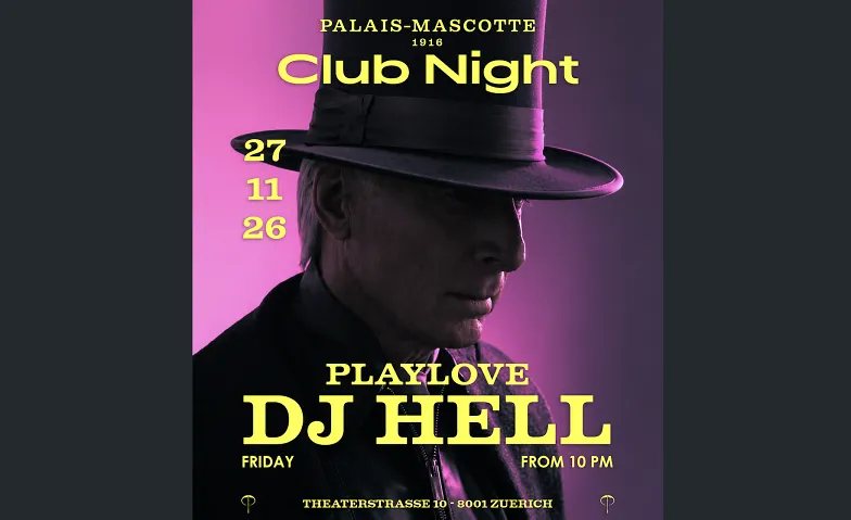 Club Night: DJ HELL  PLAYLOVE