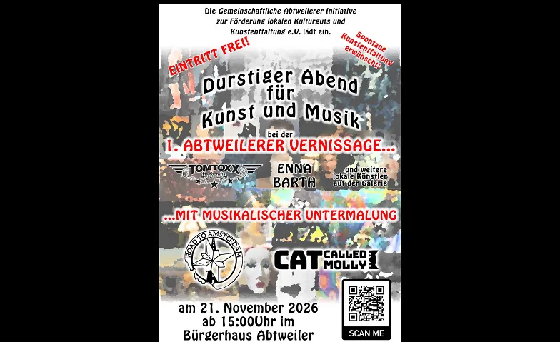 Durstiger Abend für Kunst und Kultur