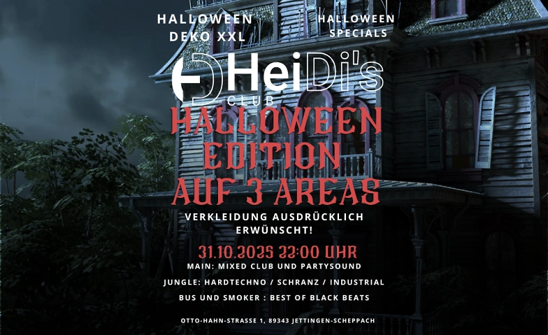 HeiDis Club Halloween Edition auf 2 Areas