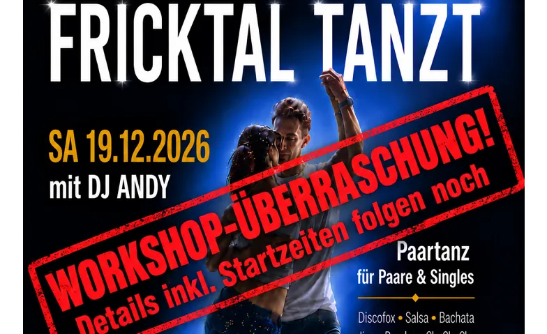 Fricktal tanzt - Paartanz vom Feinsten 19.12.26