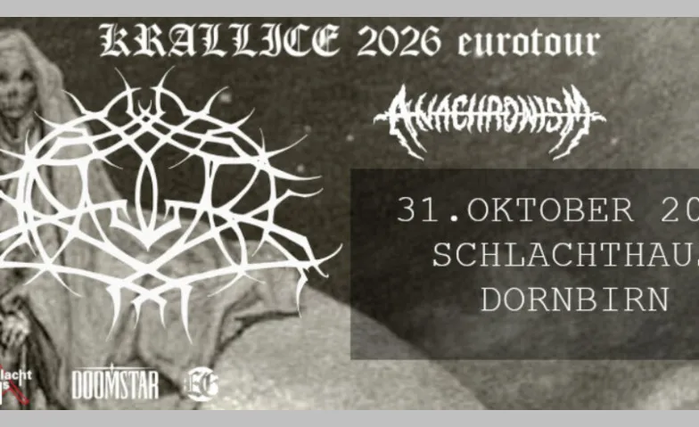 Krallice, Support: Anachronism