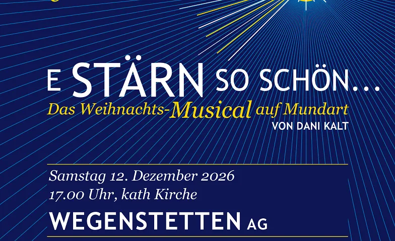 "E Stärn so schön..." das Mundart Weihnachtsmusical