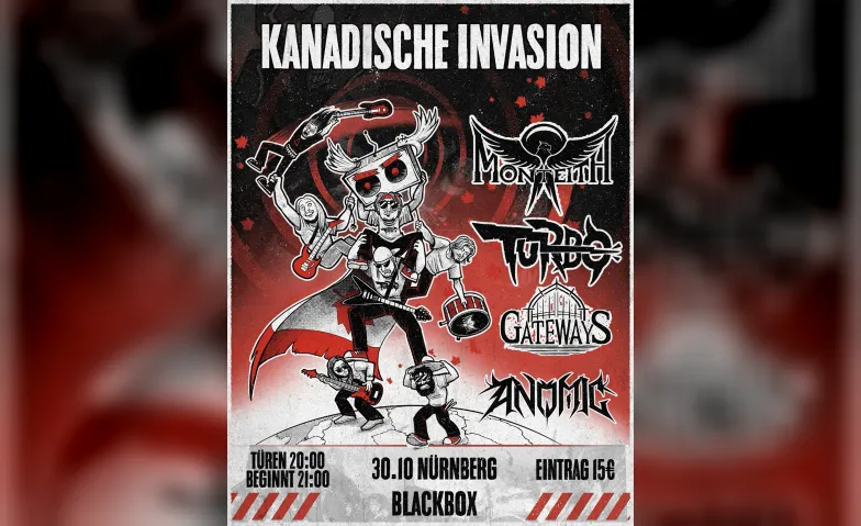 Kanadische Invasion: Monteith + Turbo + Gateways + Anomic