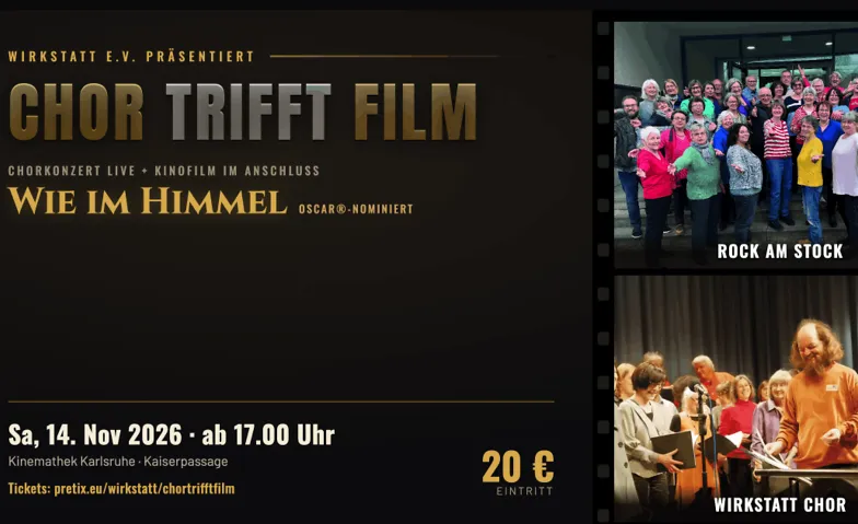 Chor trifft Film – "Wie im Himmel"