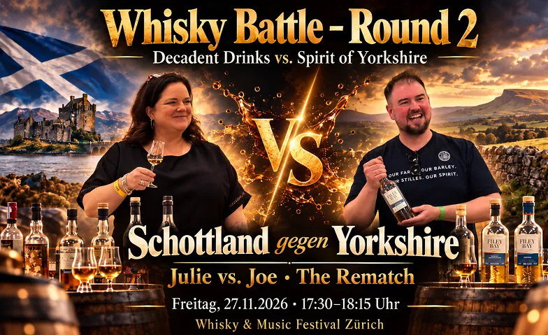 Whisky Battle R2: Decadent Drinks vs. Spirit of Yorkshire