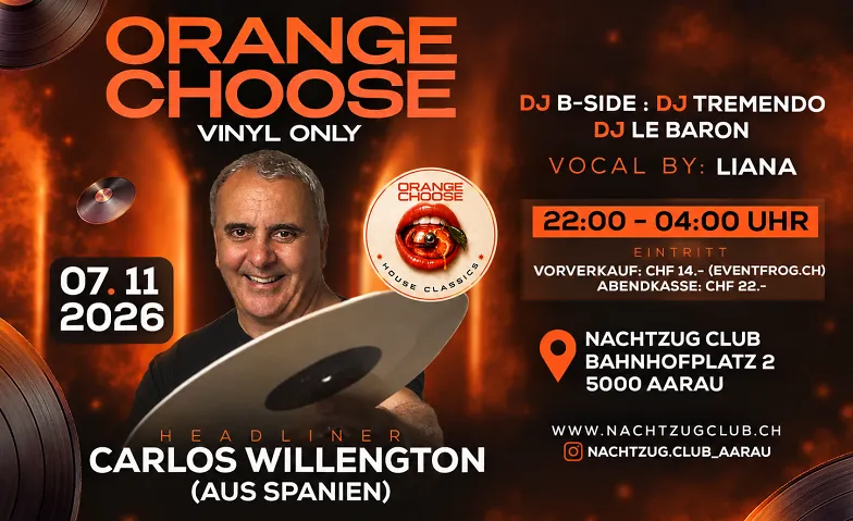 ORANGE CHOOSE – VINYL ONLY