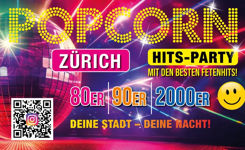 POPCORN HITS-PARTY ZÜRICH
