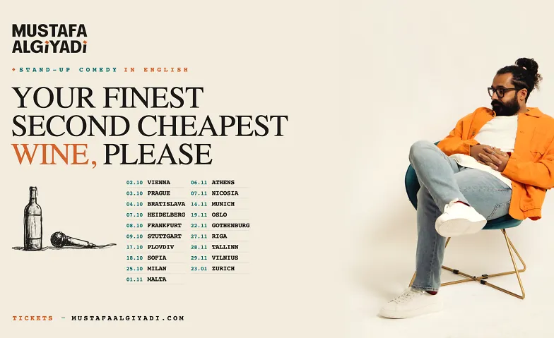 Your Finest Second Cheapest Wine Please • Comedy in English
