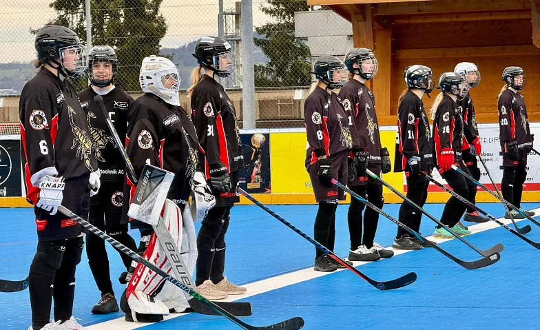 Strassenhockey Match Damen