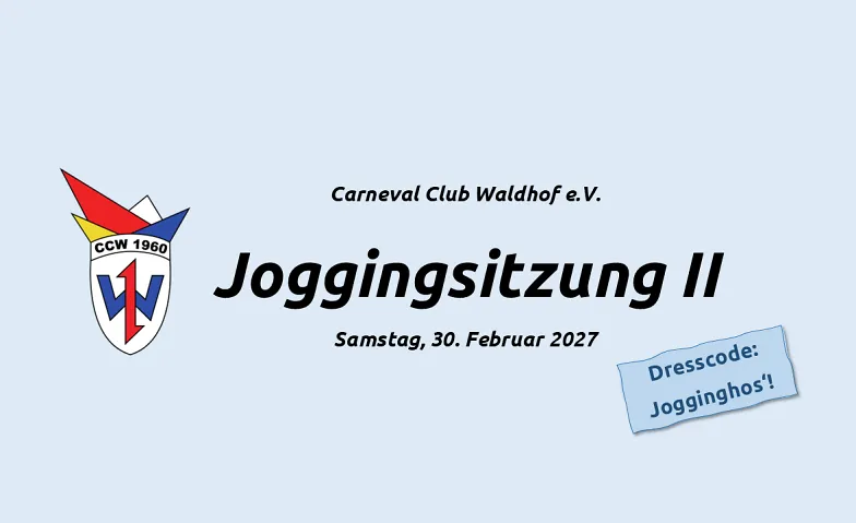 CCW - Joggingsitzung II - 2027