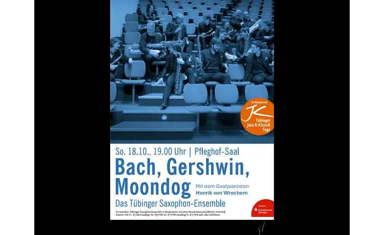 Tübinger Saxophon-Ensemble, Bach, Gershwin, Moondog