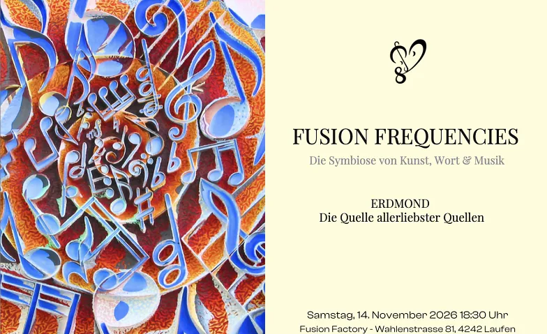 FUSION FREQUENCIES Symbiose von Kunst, Wort & Musik