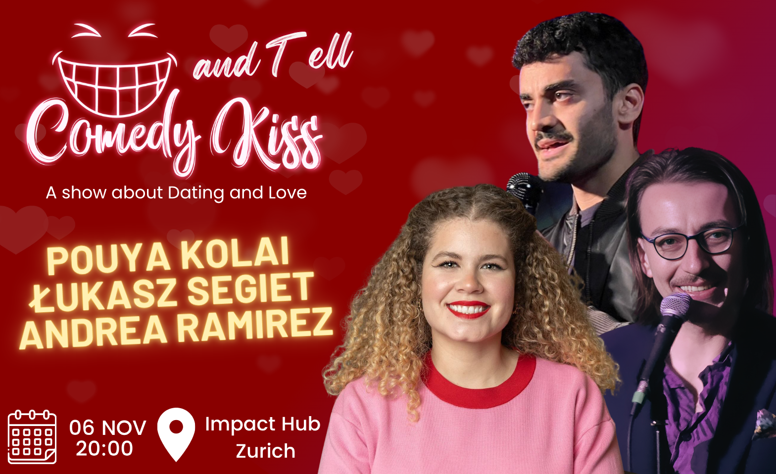 Comedy Kiss & Tell