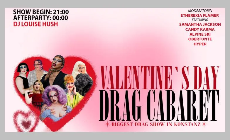 Drag Cabaret - Valentine's Day