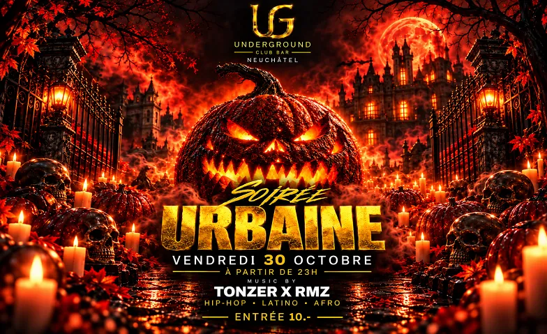 Soirée URBAINE HALLOWEEN - Underground Club (NE)
