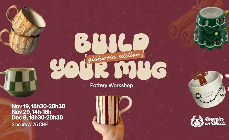 Build Your Mug (Glühwein Winter Special) - Pottery Workshop