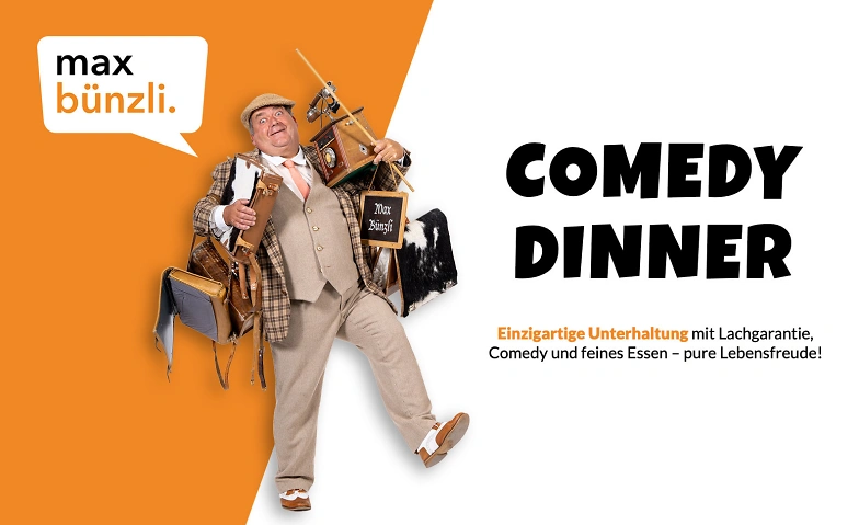 Max Bünzli Comedy-Dinner, Landgasthof Seelust, 9322 Egnach