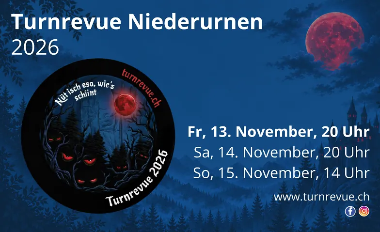 Turnrevue Niederurnen «Nüt isch eso, wie's schiint»