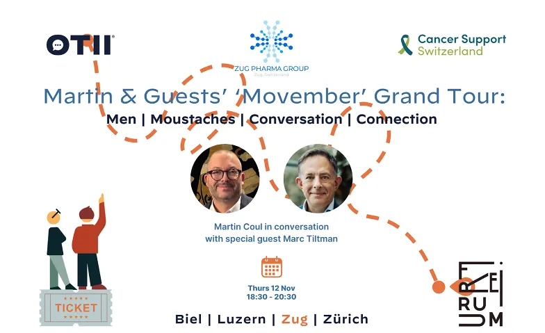 Martin & Guests’ Movember Grand Tour 2026 — Zug